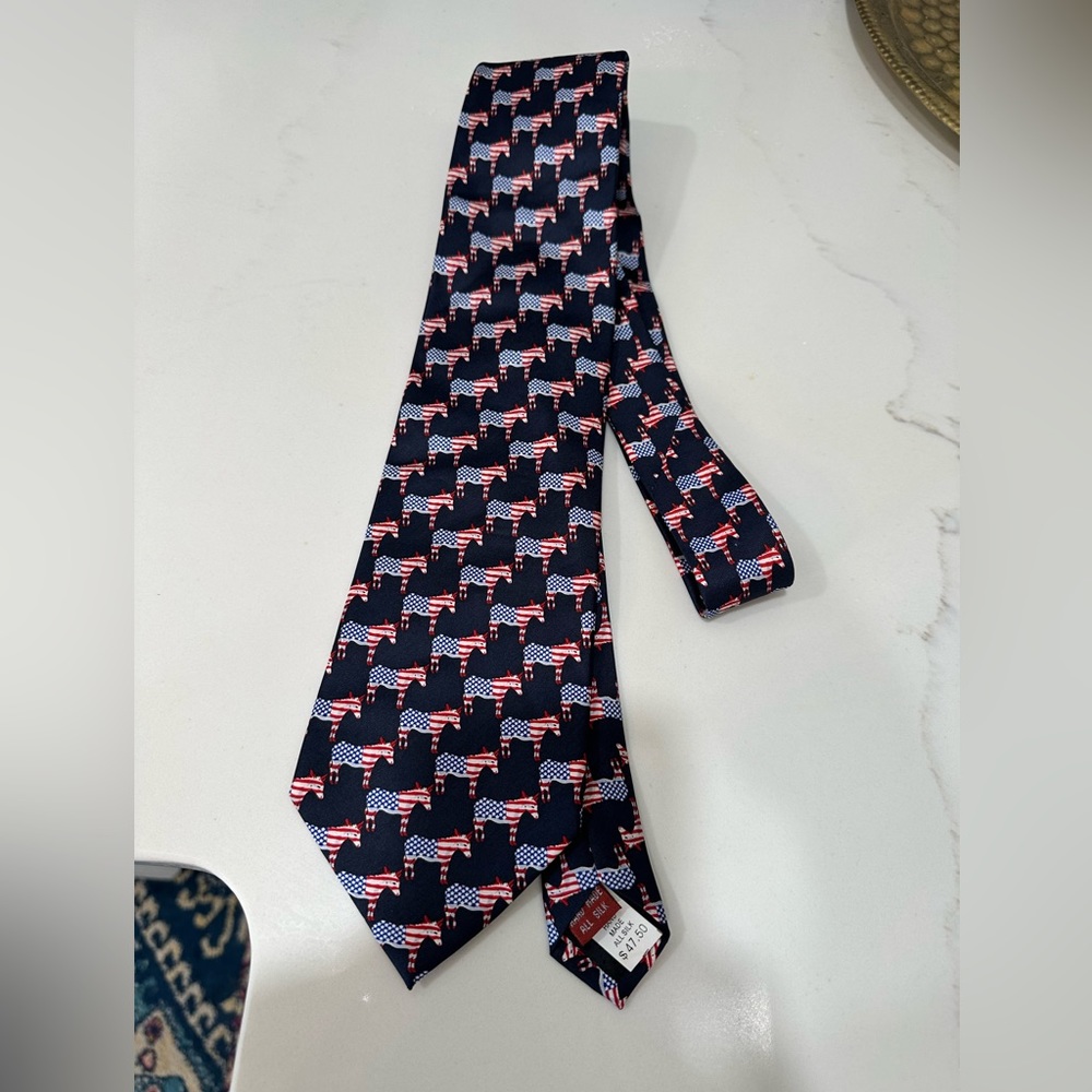 Democrat Donkey Tie